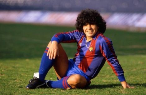 Maradona FC Barcelona samarreta Meyba